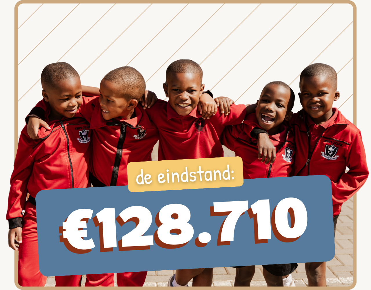 Eindejaarsactie 2025: het doel is behaald!